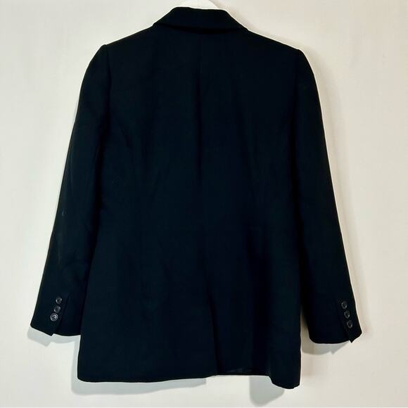 Style & Co Women’s Blazer Button Jacket Black Size 8 Petite FLAW - Picture 7 of 7
